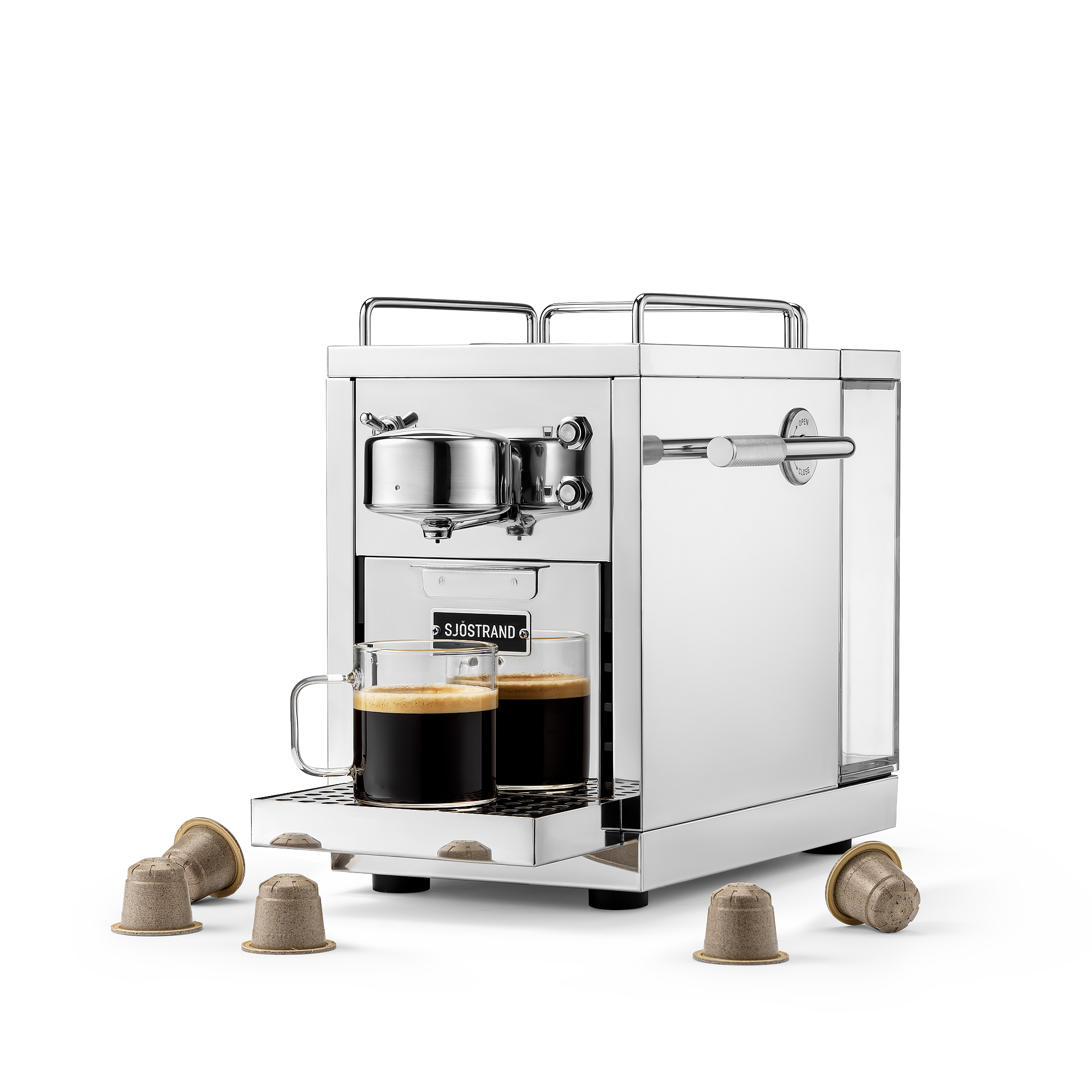 The Original 2 Steel - Nespresso® Compatible Machine | Sjöstrand